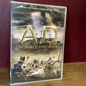 A.D. The Bible Continues Sealed DVD 4 Disc Set 2015